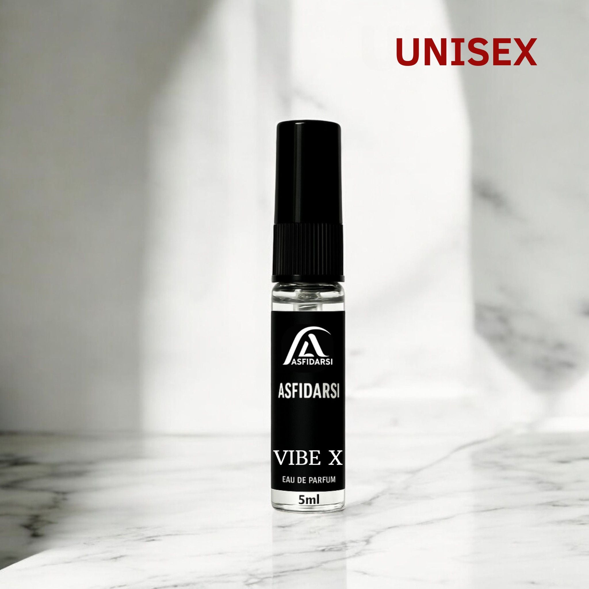 ASFIDARSI VIBE X Eau De Parfum – 5ml Unisex Luxury Tester