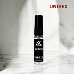 ASFIDARSI VIBE X Eau De Parfum – 5ml Unisex Luxury Tester