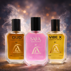 Asfidarsi For Her Bundle – SAFA, OUD & VIBE X (50ML Each)