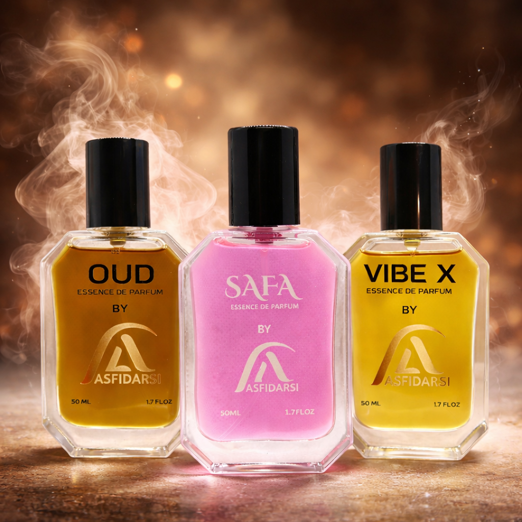 Asfidarsi For Her Bundle – SAFA, OUD & VIBE X (50ML Each)