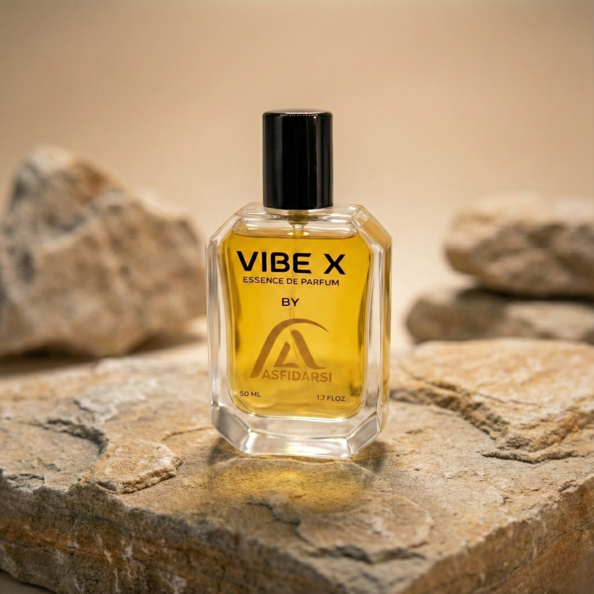 VIBE X Essence De Parfum – Unisex Fresh & Energetic Long Lasting Fragrance (50ML)